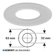 Geberit - Joint de cloche 63 x 32 mm 816.418.00.1 / 816.109