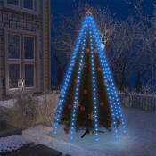 Guirlande lumineuse d'arbre de Noël 300 led Bleu 300
