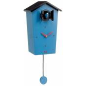 Kookoo - Horloge Birdhouse Chants d'oiseaux Bleu (