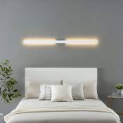 Kosilum Applique ultra design minimaliste blanche LED 144 cm - Sambai