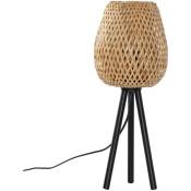 Lampe à poser Tara en Bambou, diamètre 43,5 cm -