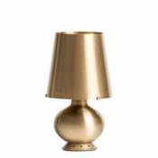 Lampe de table Fontana Small / H 34 cm - Laiton - Fontana Arte or en métal