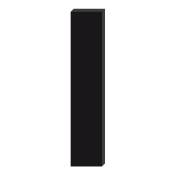 Lettre Décorative Plexiglass Noir. Lettrage Adhésif Plastique Plexi. Lettre Autocollante pour Prénom, Décoration Mariage, Enseigne - I - 25 cm - I