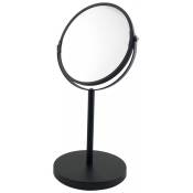 Miroir Grossissant à poser (X2) - Noir - Diamètre: