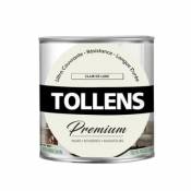 Peinture Tollens premium murs boiseries et radiateurs clair de lune satin 0 75L