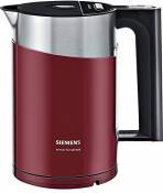 Siemens TW86104P bouilloire 1,5 L 2400 W Noir, Rouge,