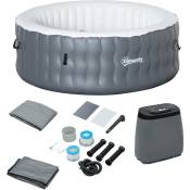 Spa gonflable rond 4 personnes ø 1,8 x 0,68H m - 108