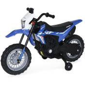 Sweeek - Moto électrique enfant Honda 6V. bleue. 1