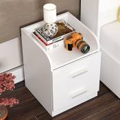 Tables MEIDUO Chevet Nightstand Cabinet Wenge Meubles