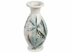 Vase décoratif blanc-cassé 53 cm rawas 371066