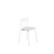 2 chaises d'extérieur en aluminium blanc Fromme -