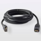 Câble HDMI Mâle / Mâle coudé 4K noir Blyss Or 3