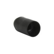 Debflex - douille E14 lisse plastique noir - 712510