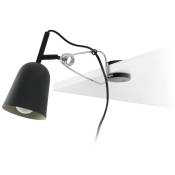 Faro Barcelona - studio Lampe avec pince noire réf. 51133