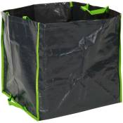 Greengers - sacs à déchets de jardin, jardin - sac à gravats ultra résistant 70L, sac à bûches renforcé 70L, sac jardinage 70L -