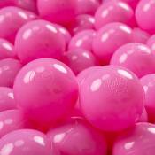Kiddymoon - 300 ∅ 7Cm Balles Colorées Plastique Pour Piscine Enfant Bébé Fabriqué En eu, Rose - rose