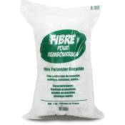 Linnea - Rembourrage Fibres polyester sac 1 kg - Blanc
