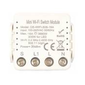 Mini Module Interrupteur Wifi 16A Silumen Blanc
