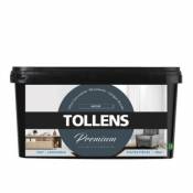 Peinture Tollens premium murs boiseries et radiateurs abysse mat 2 5L