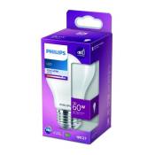 Philips - led Classic 60W Standard E27 Blanc Froid Depolie Non Dimmable