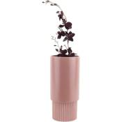 Pt' - Cache pot en céramique Plant high Rose - Rose