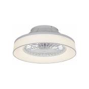 QAZQA emily - LED Ventilateur de plafond - 1 lumière - Ø 47 cm - Blanc - Moderne - éclairage intérieur - Salon I Chambre I Cuisine I Salle à manger