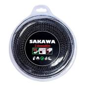 Sakawa - Fil nylon crante 2.4 x 90 Metros
