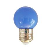 Silver Electronics - Ampoule à Led bleue E27 1w 230vac
