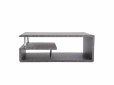 Table basse 110 cm gris
