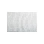 Tapis de bain Microfibre chenille 40x60cm Blanc MSV Blanc