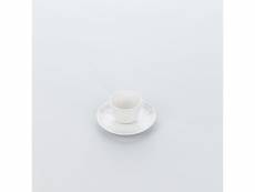 Tasse à café en porcelaine décorée prato 100 ml - lot de 6 - stalgast - 7 cm porcelaine 10 cl
