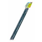 Verdemax - 20 bâtonnets bambou vert bâton fleur H40CM