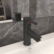 Vidaxl - Robinet de lavabo de salle de bain Gris 130x176 mm