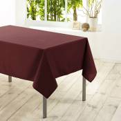 1001kdo - Nappe rectangle polyester 140 x 250 cm Bordeaux