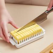 Boîte de rangement pour couper le beurre avec couvercle