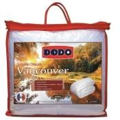 Dodo - Couette chaude Vancouver - 240 x 260 cm - 400gr/m² - Blanc