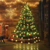 Guirlande Lumineuse 280 LEDs pour Sapin de Noel, 2.8m x 8 (1,5-2,8m sapin) Décoration pour Chambre, Jardin blanc chaud - Blanc chaud - Swanew