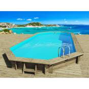 Habitat Et Jardin - Piscine bois Ibiza - 8.57 x 4.57 x 1.31 m