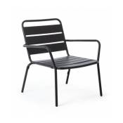 Iperbriko - Fauteuil Marlyn Anthracite