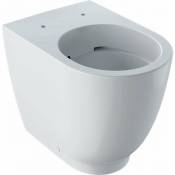 Keramag Acanto WC à chasse d'eau, 500602, sans bord, 4,5/6L, sur pied, Coloris: Blanc - 500.602.01.2