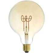 Lampe globe amber led E27 G125 3,5W variable
