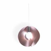 Linea Zero - ATOM Rose lampe à suspension diamètre 45x h42 cm