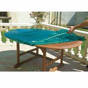 Maillessac 04808 Housse Luxe pour Table Ronde Vert