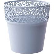Prosperplast - Pot en plastique Arbre de couleur gris