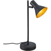 RL - Lampe de table d'appoint rétro lampe de lecture en or noir réalité lumières R50161002