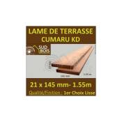 Sud Bois - Lame de Terrasse Cumaru kd 1er Choix 21x145