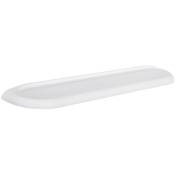 Tablette lavabo blanche - 100 x 600 x 30 mm - Durofort