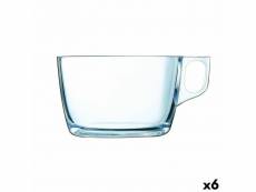 Tasse luminarc nuevo grand transparent verre (500 ml) (6 unités)