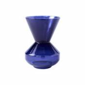 Vase Thick neck / Ø 27,5 x H 40 cm - Verre - Pols Potten bleu en verre