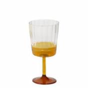 Verre à vin 1001 Nuits / Verre soufflé - H 14 cm - Maison Sarah Lavoine orange en verre